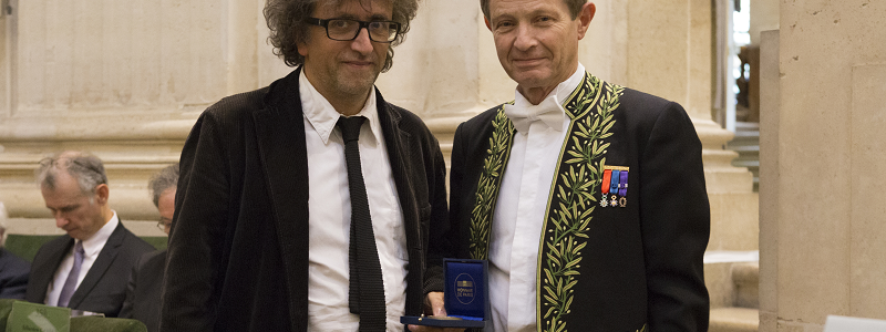 Lionel Naccache reçoit le prix Lamonica de Neurologie académie des sciences